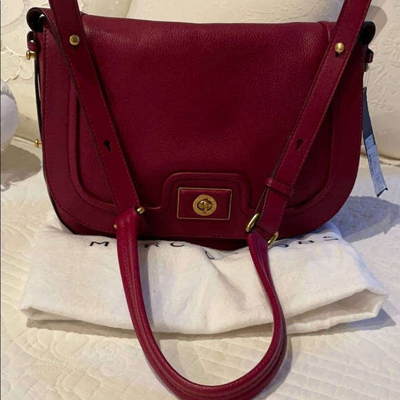 Marc Jacobs maroon bag - Picture 1 of 10